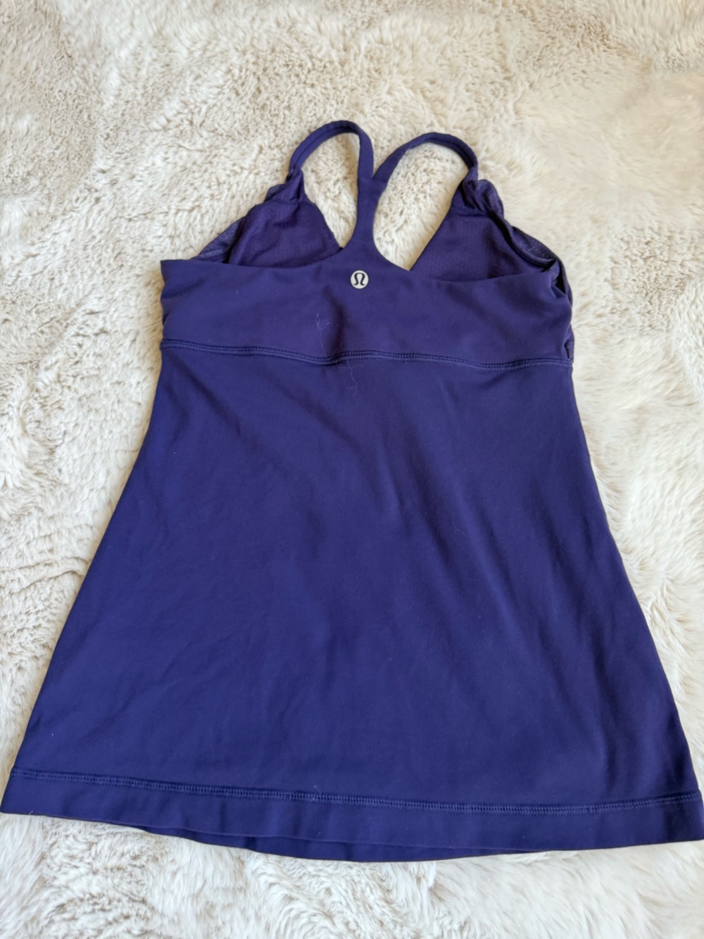 lululemon athletica Deep Purple Strappy Athletic Tank